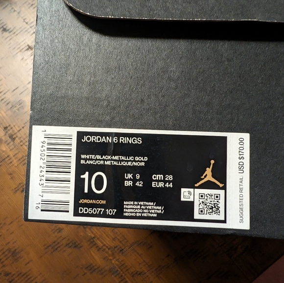 Jordan 6 Rings - Picture 5 of 7